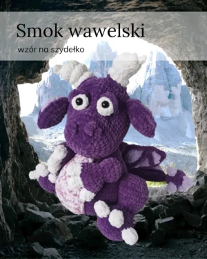 Lulu and Tete - smok wawelski po polsku maskotki amigurumi wzory na szydełko (12)