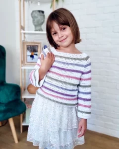 Bluzka na szydełku raglan paseczki dla początkujących instrukcja wzór jak wykonać bluzkę na szydełku