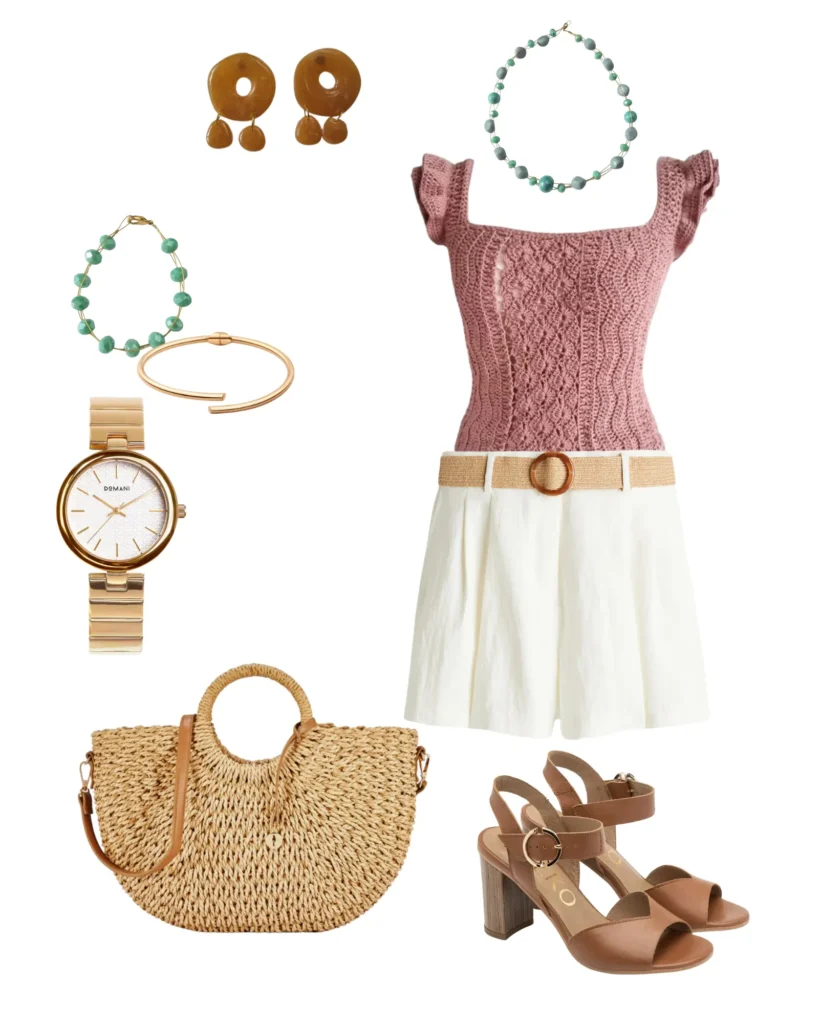 stylizacja bluzka na szydełku Fala kurs