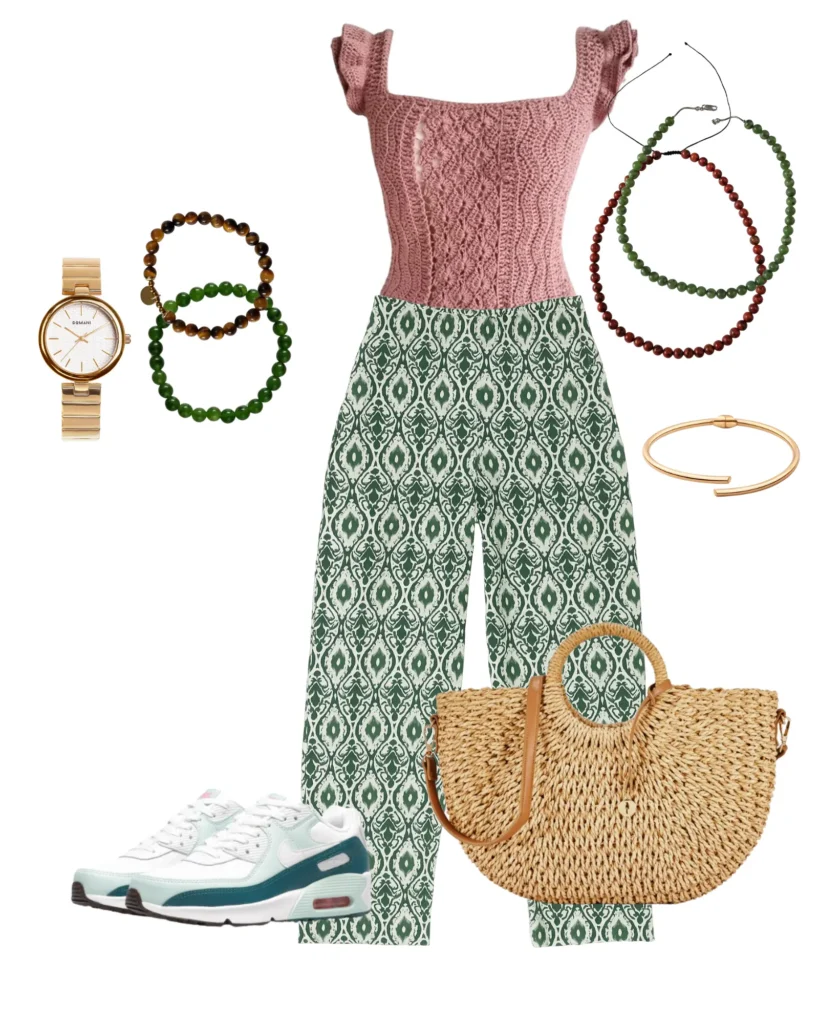 stylizacja bluzka na szydełku Fala kurs