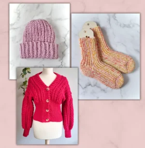 Wideokurs: Szydełko jak druty (3 projekty)